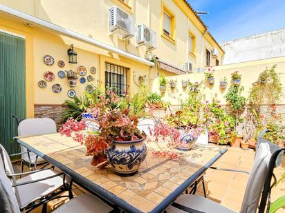 Terrassa de Casa adosada en venda en San José del Valle amb Aire condicionat