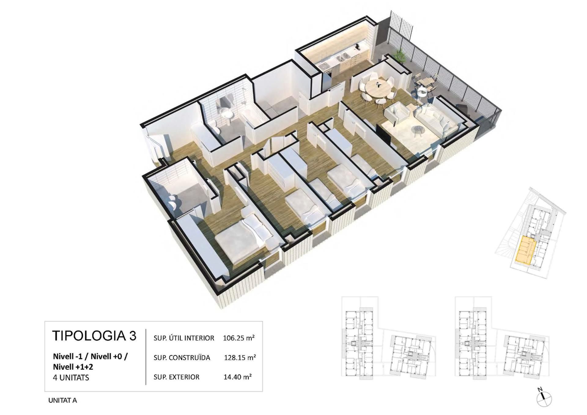 Flat for sale in Avinguda d'Aragó, 10, Camps Blancs