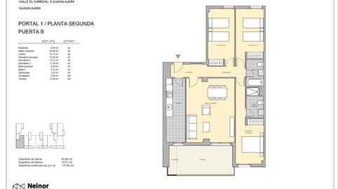Photo 2 from new construction home in Flat for sale in   Calle el Carrizal, 6, Las Cañas, Guadalajara