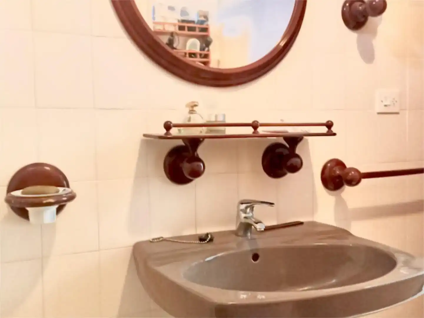 Bany de Casa o xalet en venda en Cadalso amb Jardí privat, Piscina i Moblat