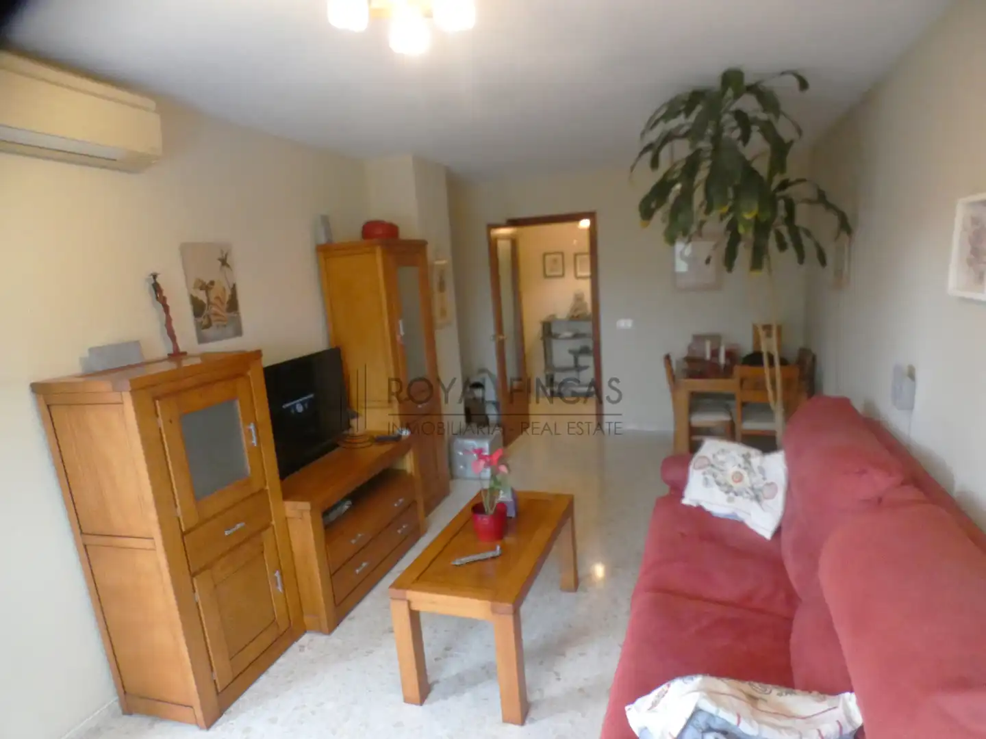 Living room of Flat for sale in Málaga  with Air Conditioner, Terrace and Storage room