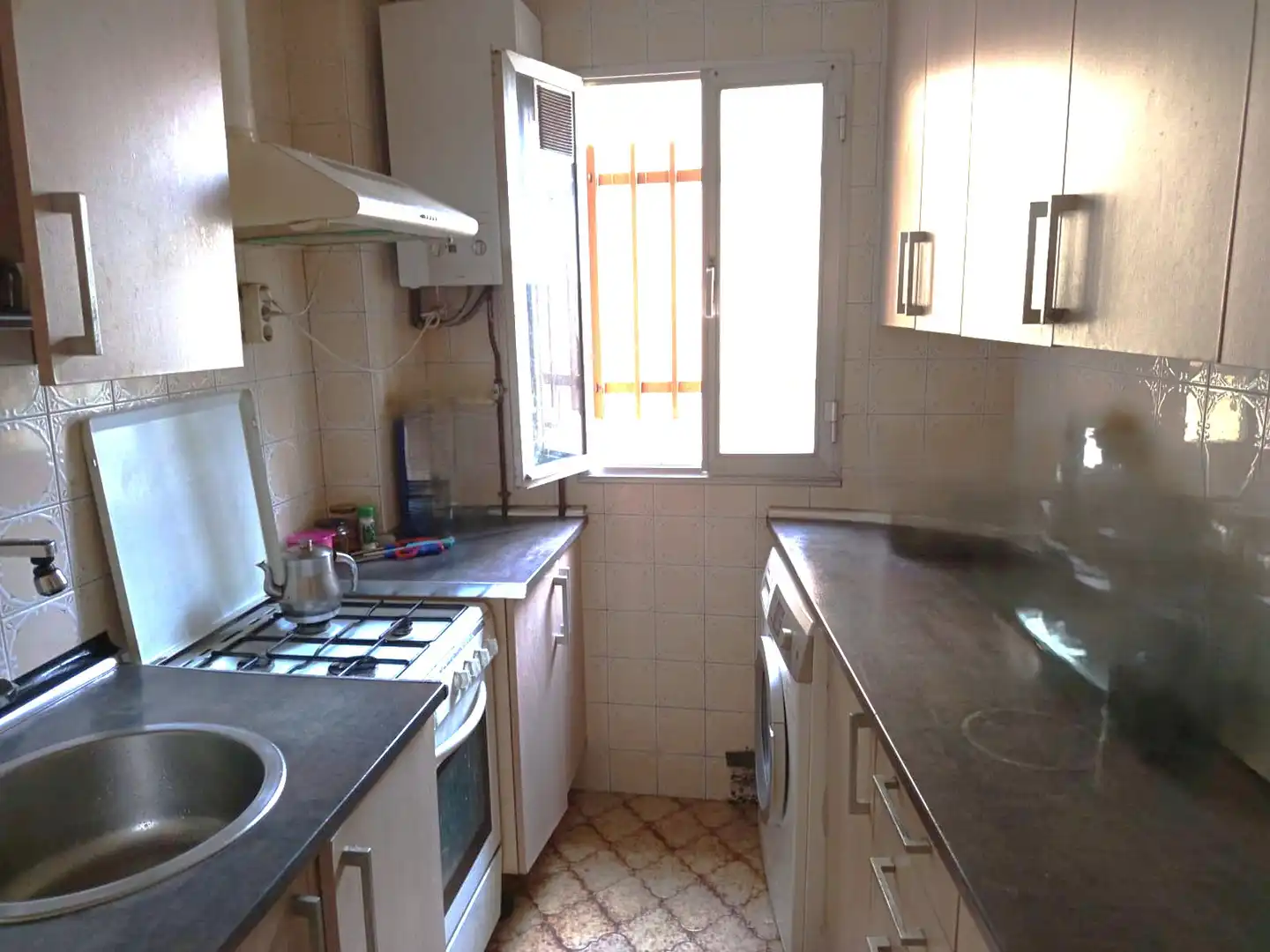 Kitchen of Flat for sale in Madrid  with Heating and Furnished