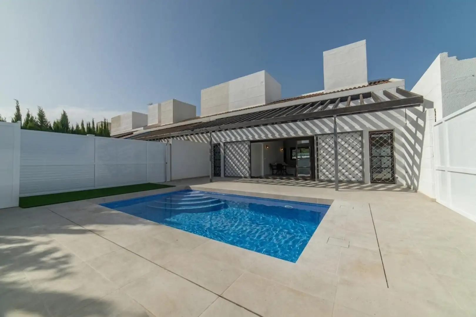 Adossat amb piscina en venda a Campo de Murcia