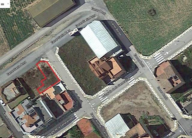 Terreno residencial en Venta en STA ANNA, 24 en L'Aldea