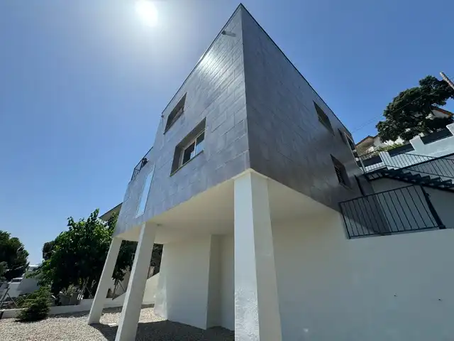 Exterior view of Houses for sale in Sant Cebrià de Vallalta  with Air Conditioner, Heating and Private garden