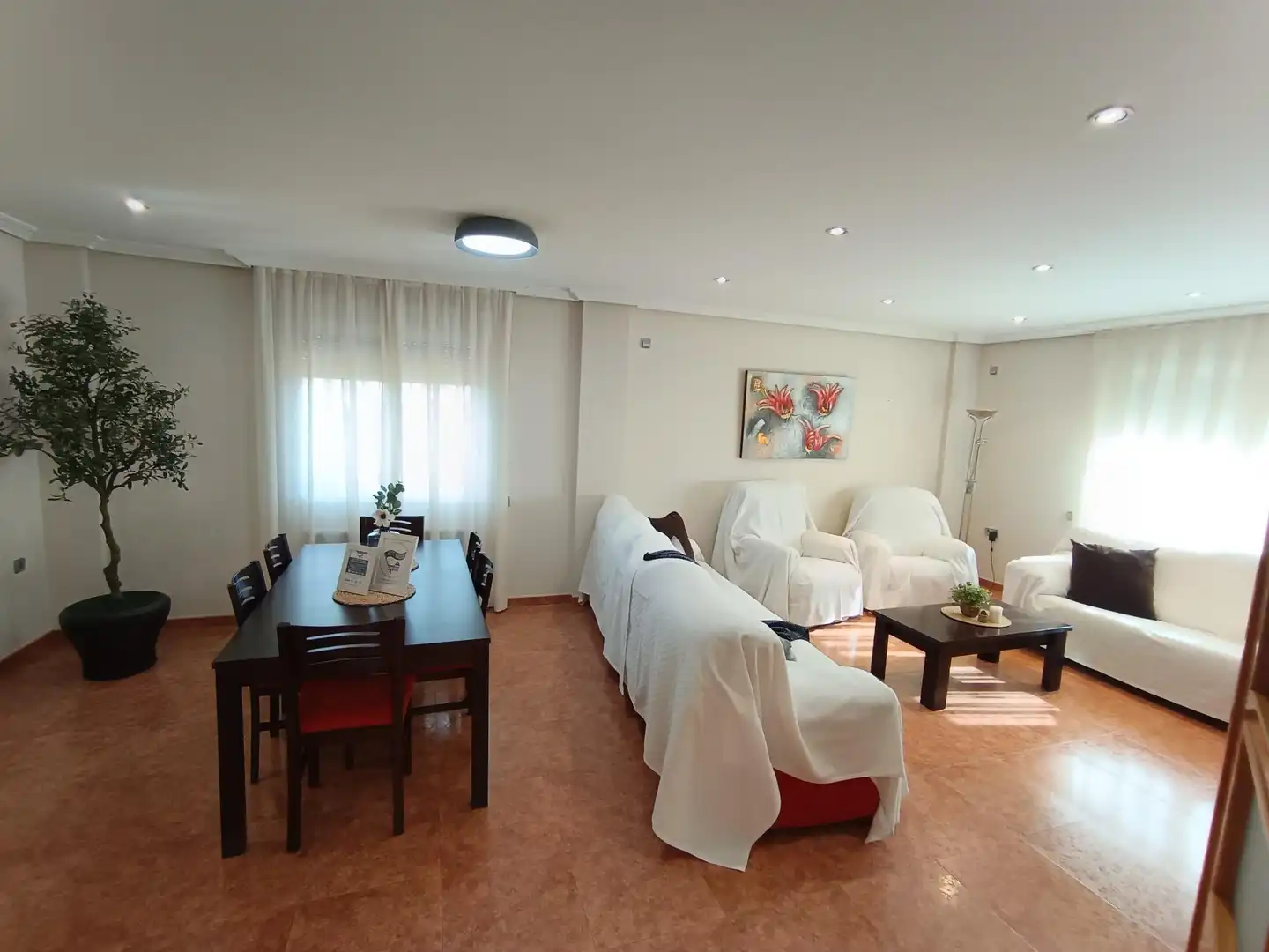 Sala d'estar de Casa o xalet en venda en Murcia amb Aire condicionat, Calefacció i Jardí privat