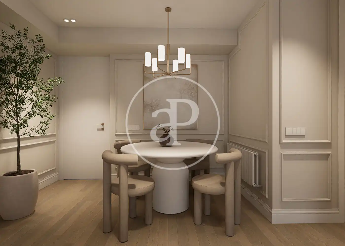 Esszimmer von Wohnung zum Verkauf in Madrid mit Klimaanlage, Heizung und Möbliert