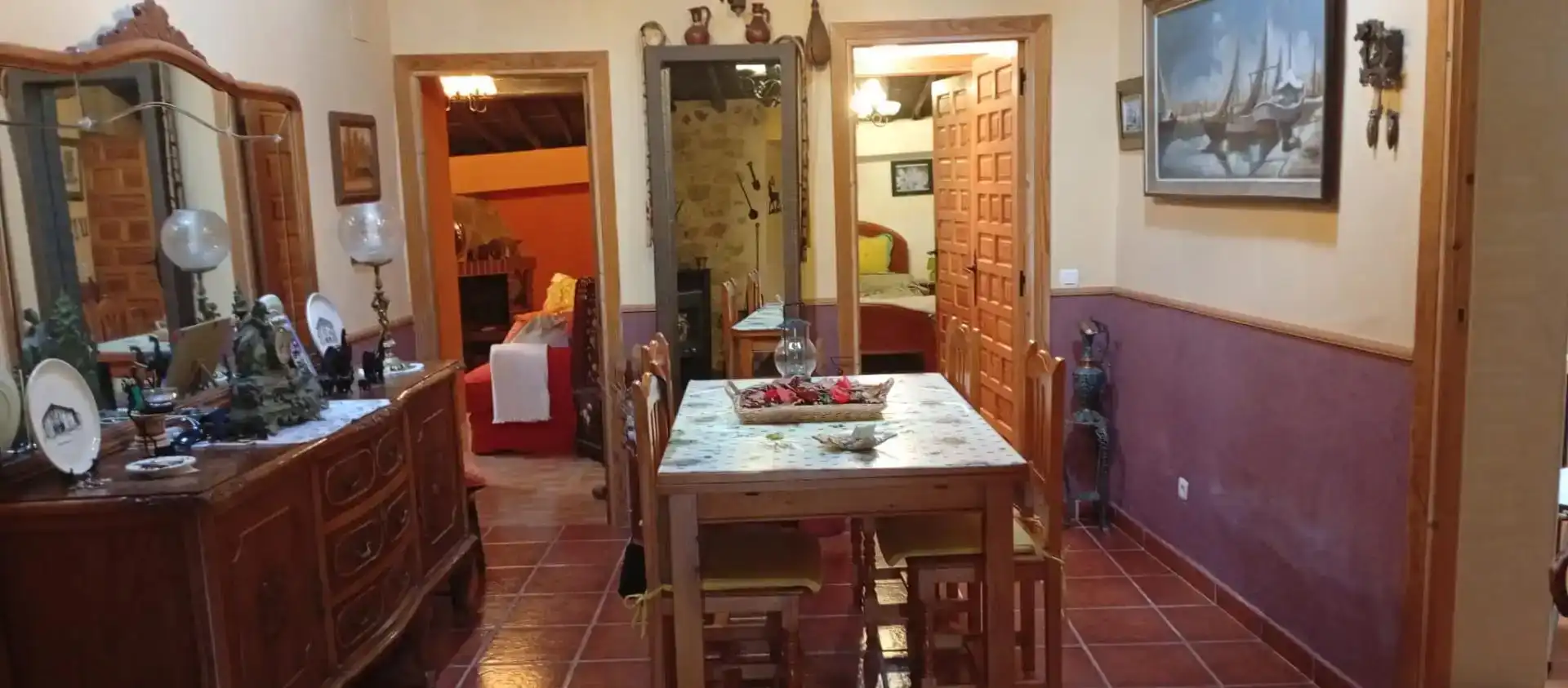 Comedor de Casa o chalet en venta en Morille con Jardín privado, Trastero y Amueblado