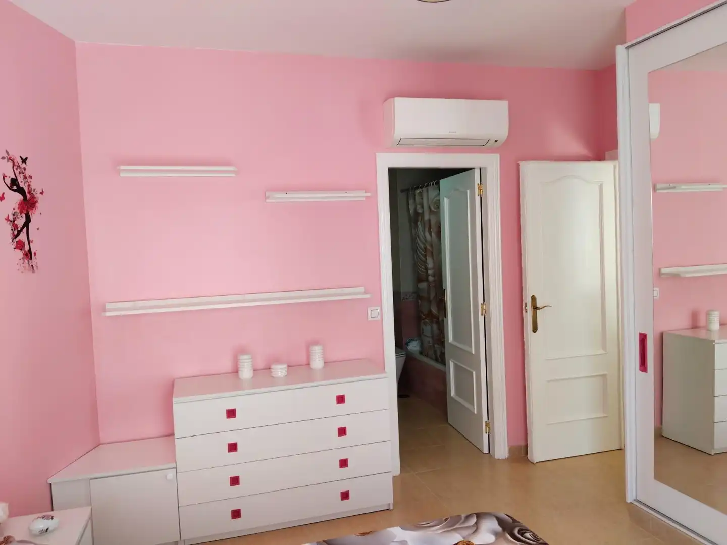 Schlafzimmer von Wohnung zum Verkauf in Altea mit Klimaanlage, Privatgarten und Terrasse