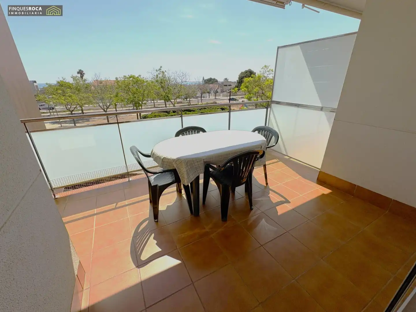 Terraza de Apartamento en venta en La Ràpita con Terraza, Trastero y Piscina