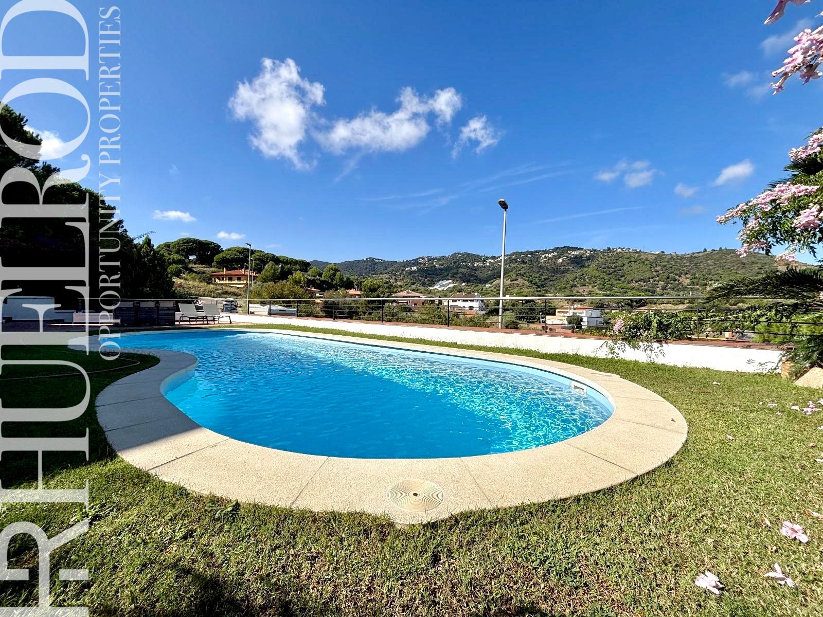 Piscina de Casa o xalet en venda en Calella amb Aire condicionat, Calefacció i Jardí privat