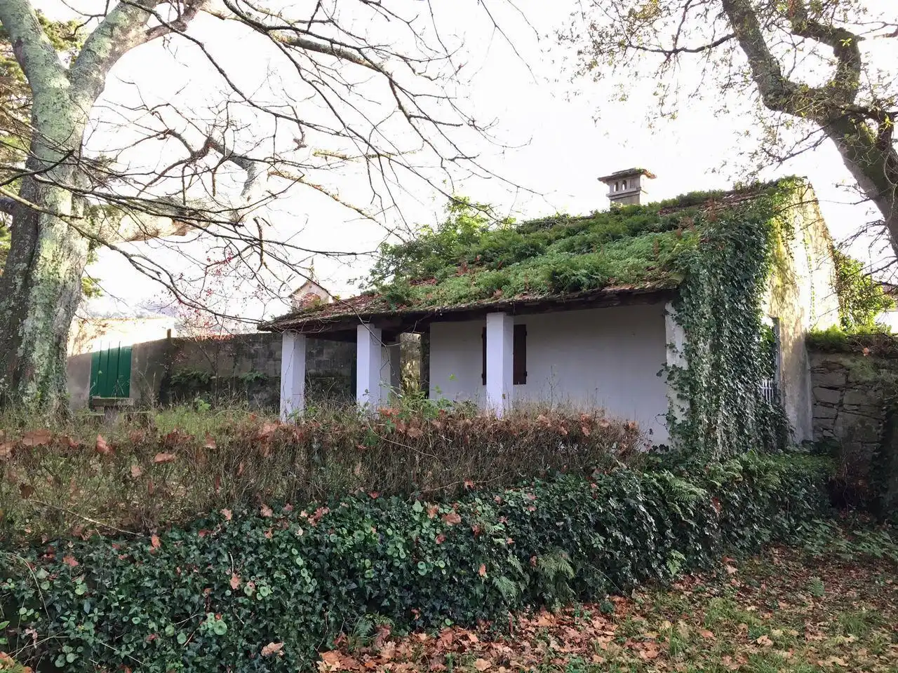 Vista exterior de Casa o xalet en venda en Vigo  amb Calefacció, Jardí privat i Terrassa
