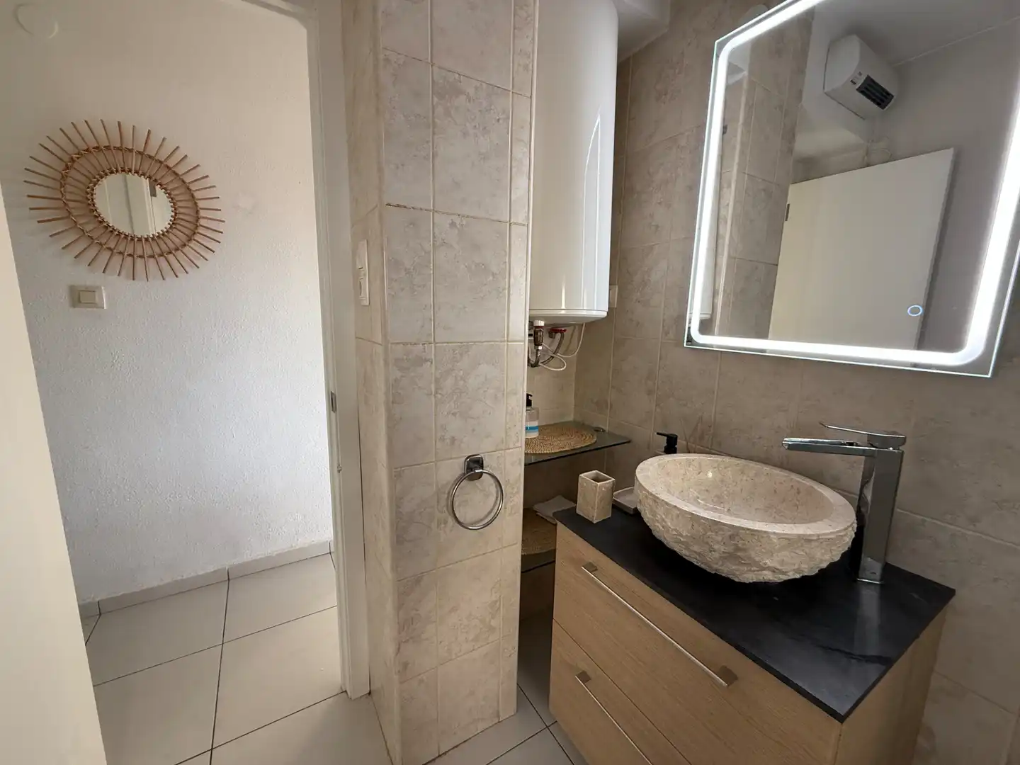 Bany de Apartament de lloguer en Dénia amb Calefacció, Terrassa i Traster