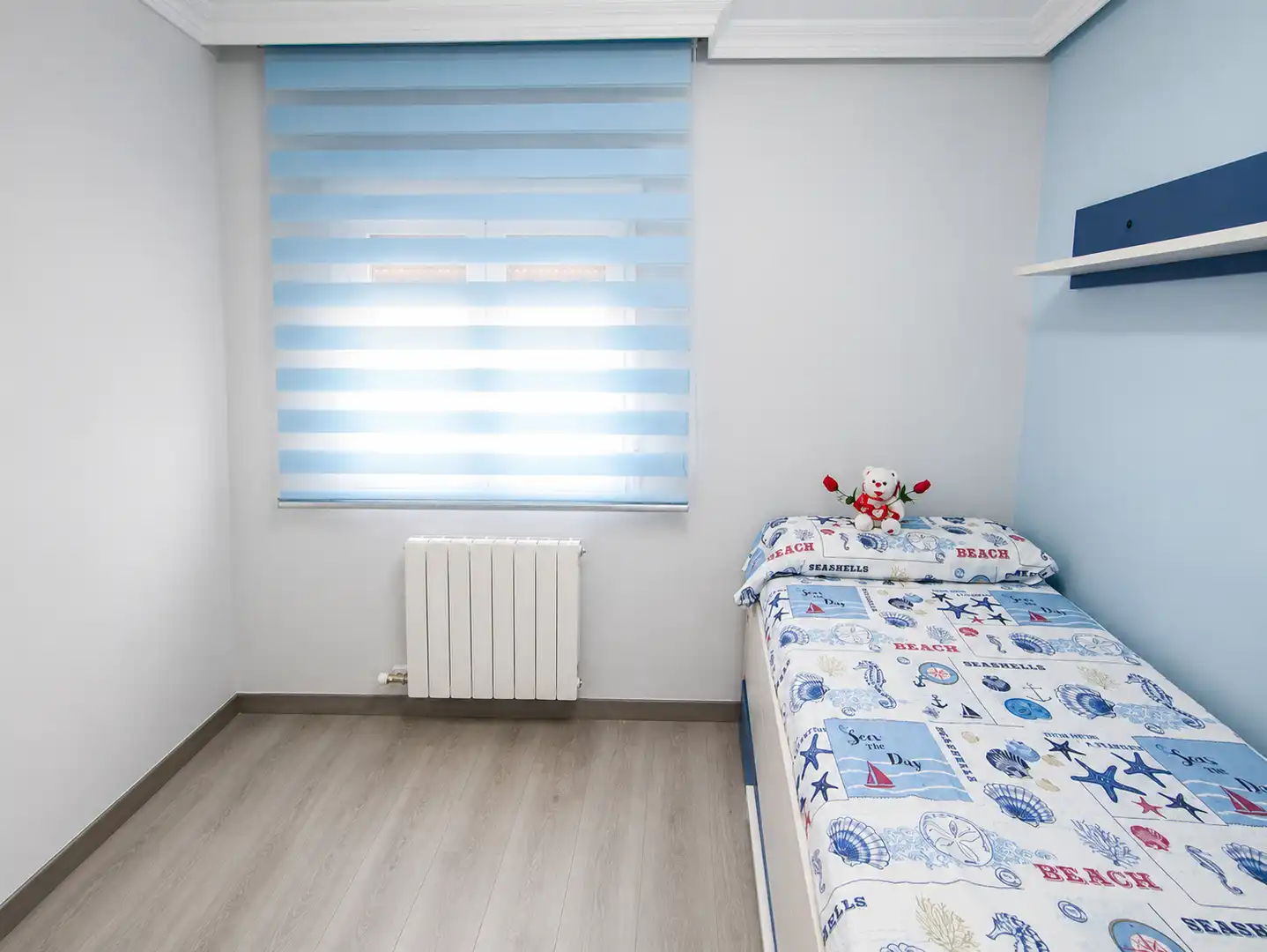 Bedroom of Flat for sale in Medina del Campo  with Air Conditioner, Heating and Parquet flooring