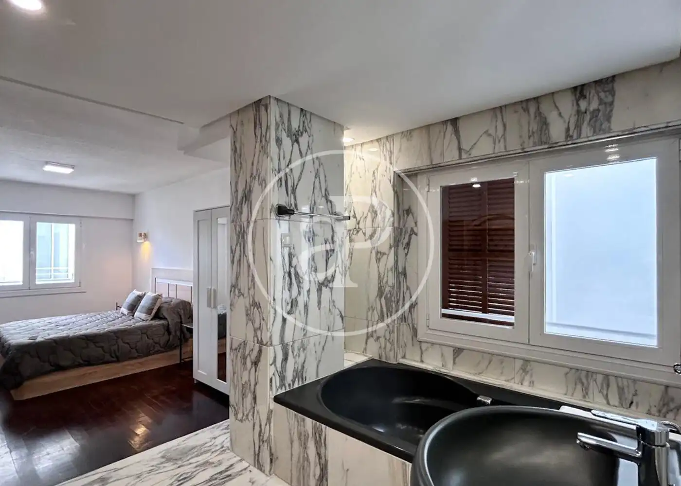 Bathroom of Flat for rent in Calvià  with Air Conditioner, Heating and Private garden