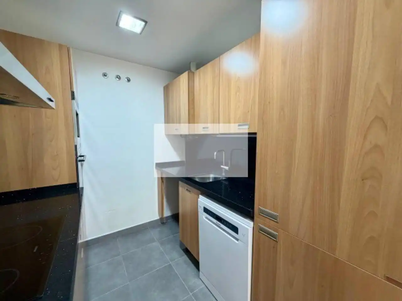 Kitchen of Flat for sale in Sabadell  with Air Conditioner, Heating and Private garden