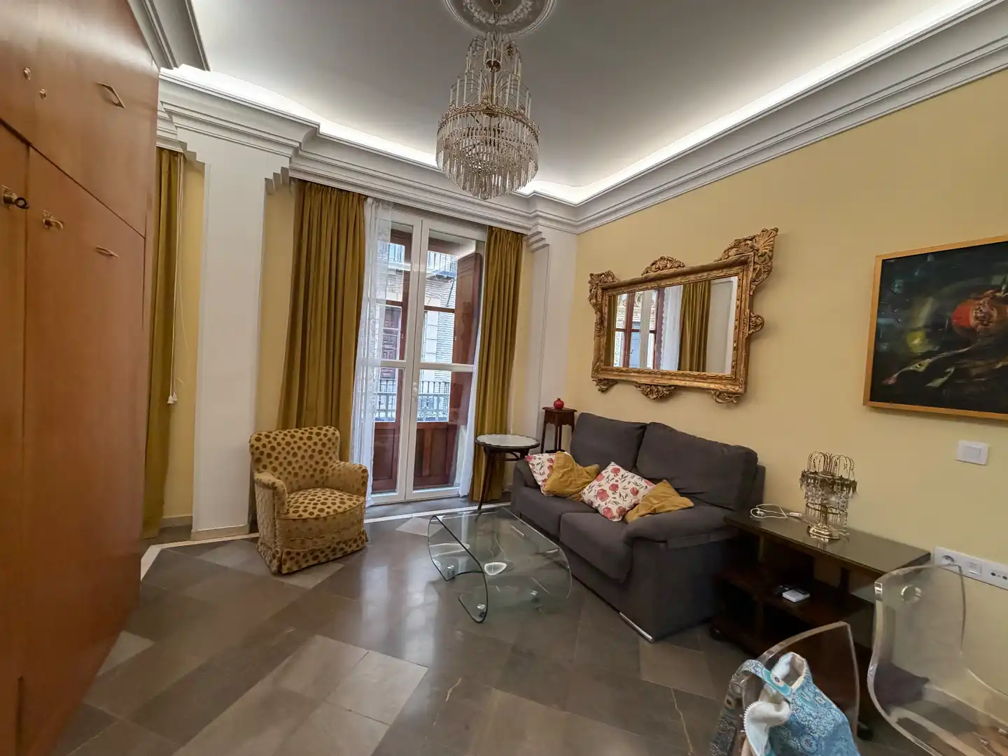 Sala d'estar de Pis de lloguer en Centro