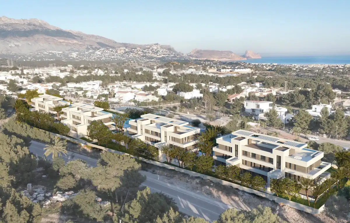 Vista exterior de Apartament en venda en L'Alfàs del Pi