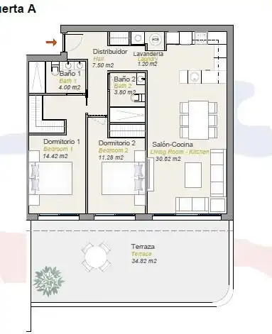 Apartament amb piscina en venda a Balcón de Finestrat - Terra Marina, imagen 21