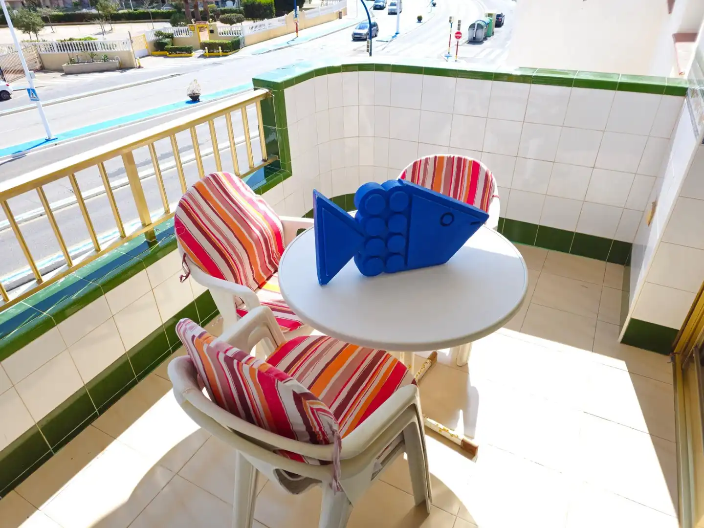 Terrasse von Wohnung zum Verkauf in La Manga del Mar Menor mit Terrasse und Möbliert