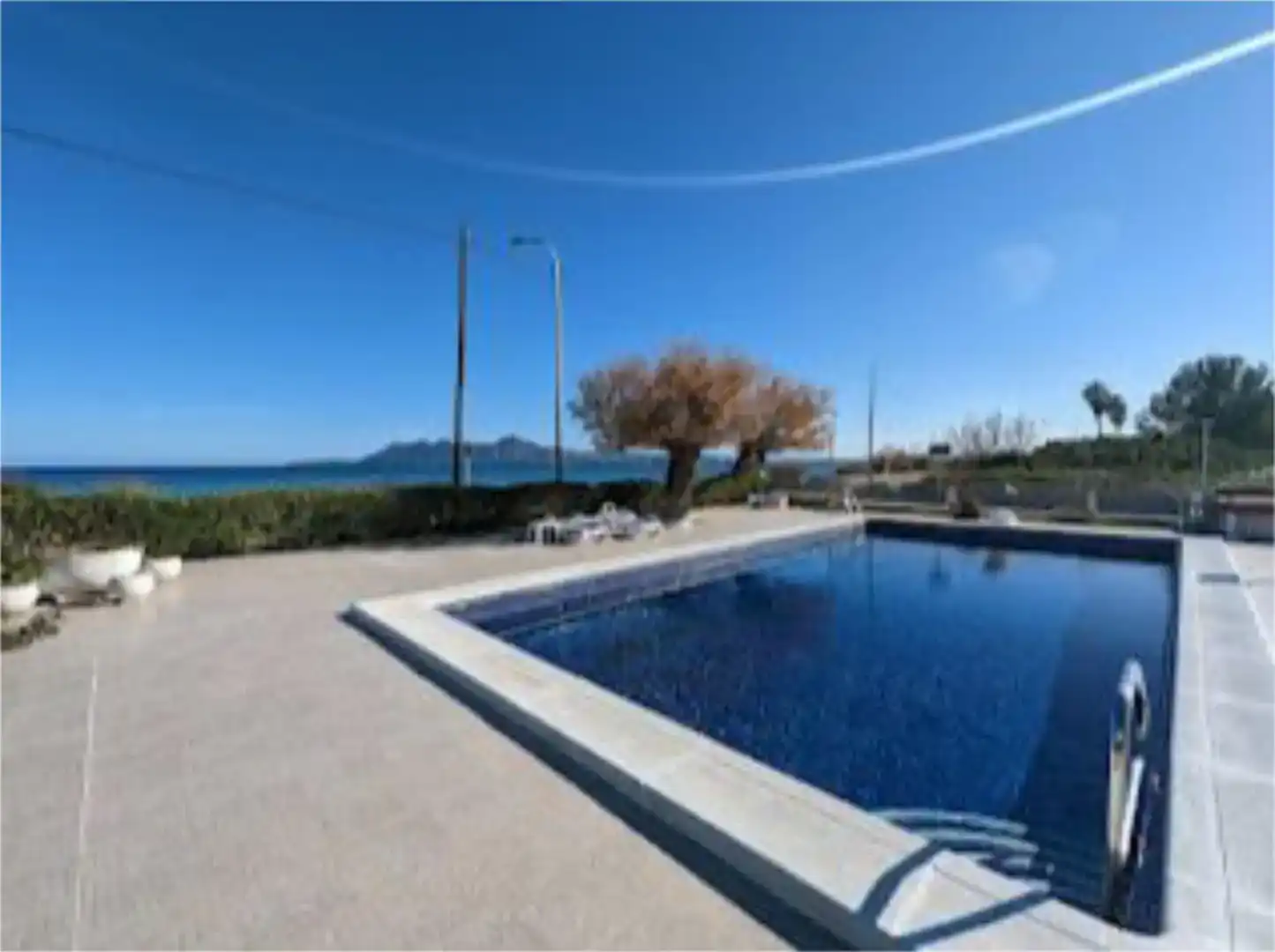Piscina de Apartament de lloguer en Pollença amb Aire condicionat, Jardí privat i Parquet