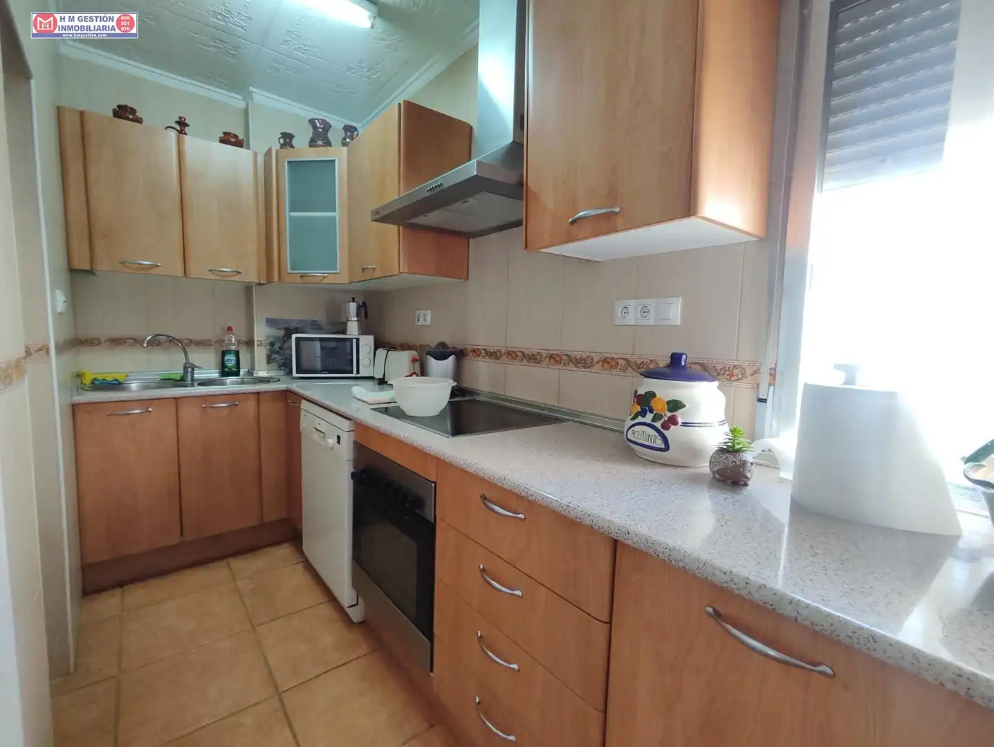 Cocina de Casa o chalet en venta en Alcázar de San Juan con Aire acondicionado, Calefacción y Piscina