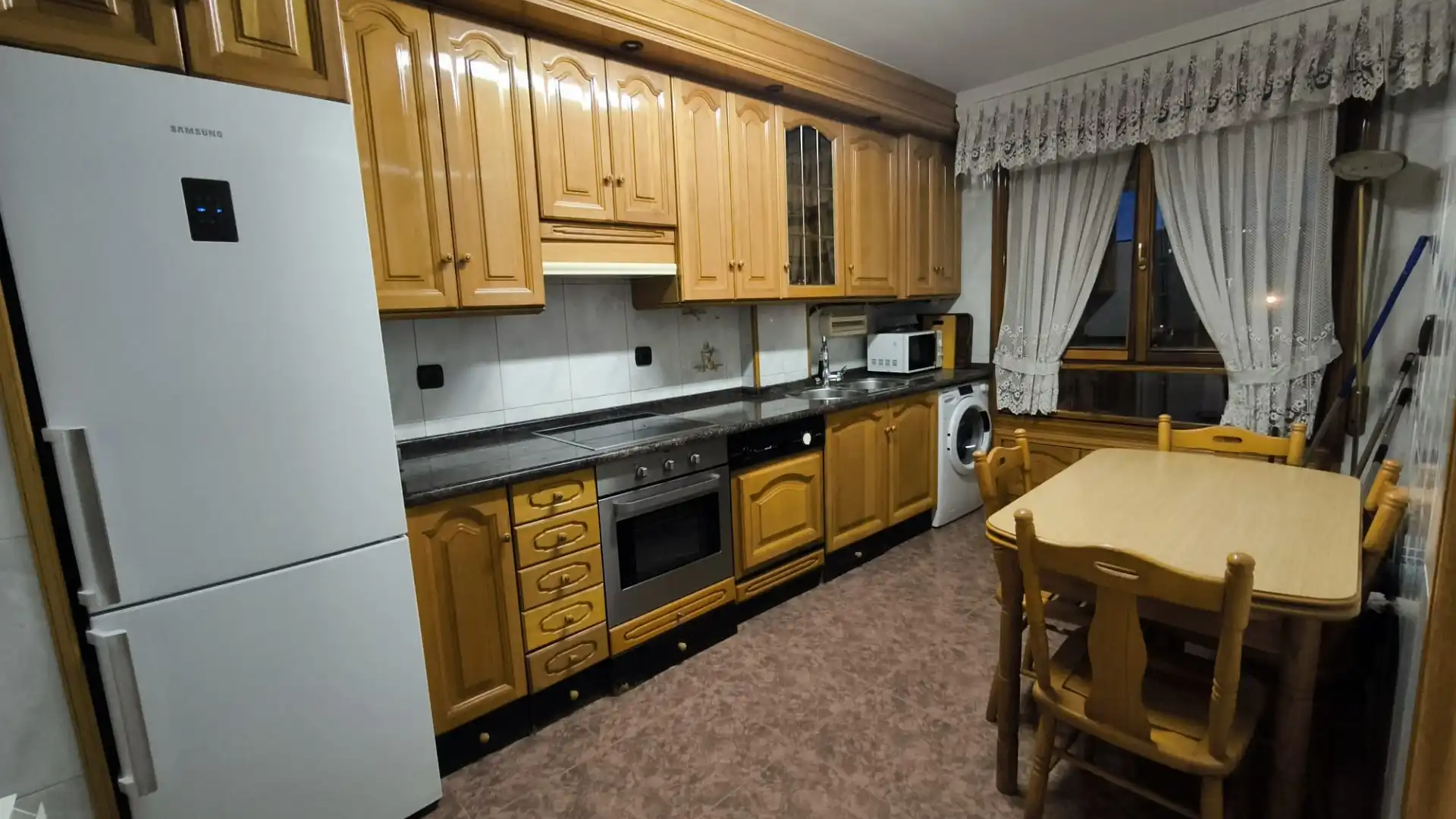 Kitchen of Flat for sale in Barakaldo   with Heating, Private garden and Furnished