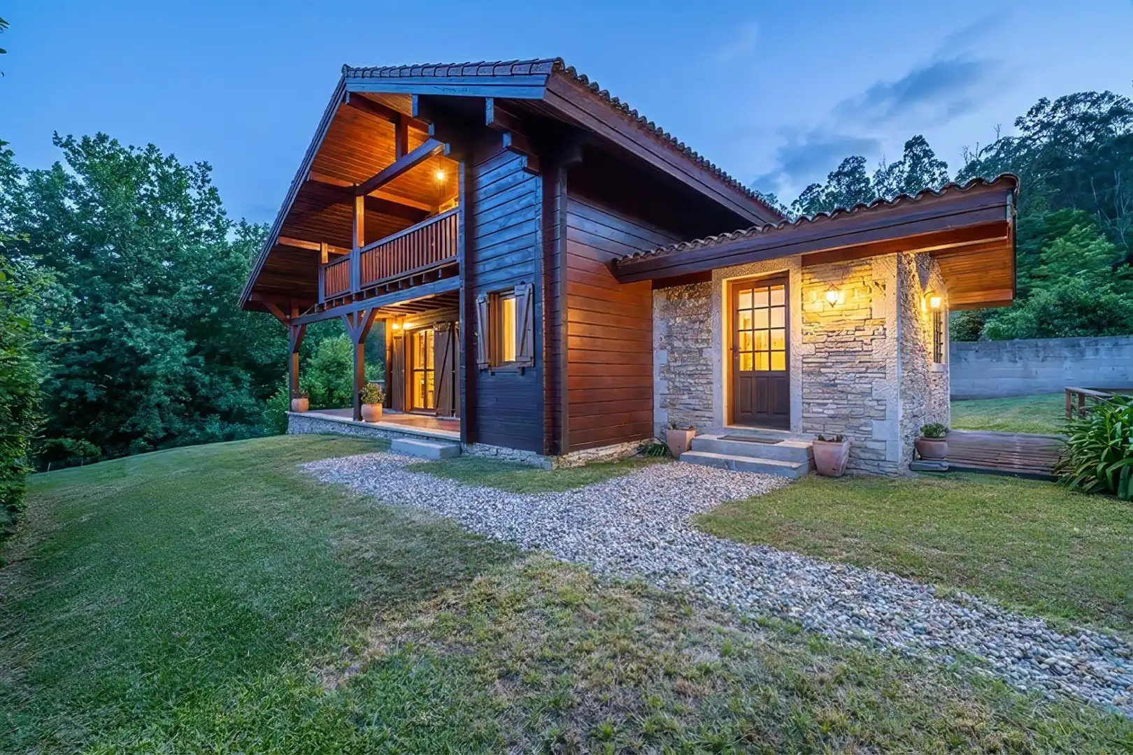 Vista exterior de Casa o chalet en venta en Salceda de Caselas con Calefacción, Jardín privado y Terraza