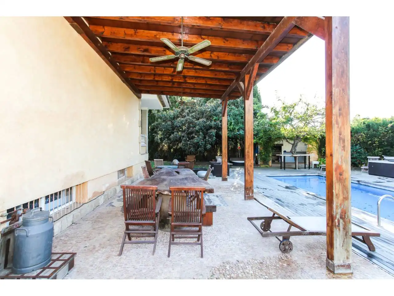 Terraza de Casa o chalet en venta en Lloret de Mar con Aire acondicionado, Calefacción y Jardín privado
