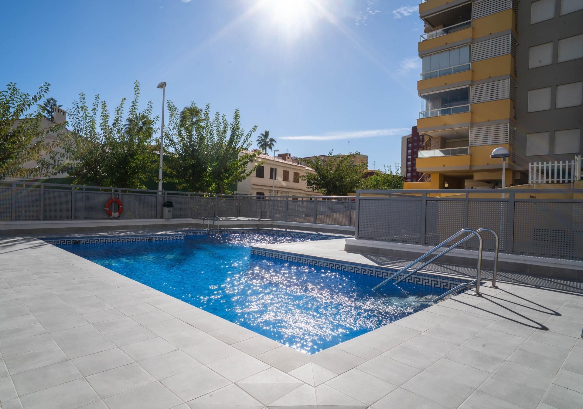 Swimming pool of Apartment for sale in Oropesa del Mar / Orpesa  with Private garden, Terrace and Community pool