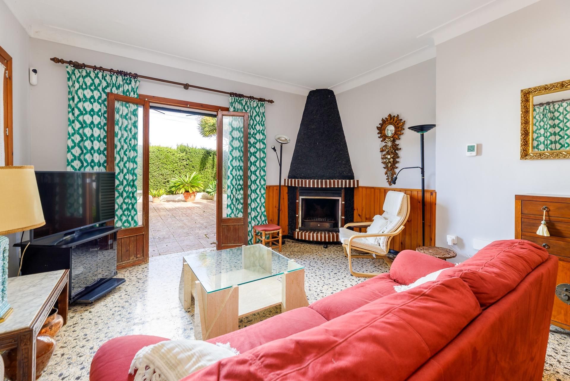 Living room of House or chalet for sale in Llucmajor  with Private garden, Terrace and Furnished