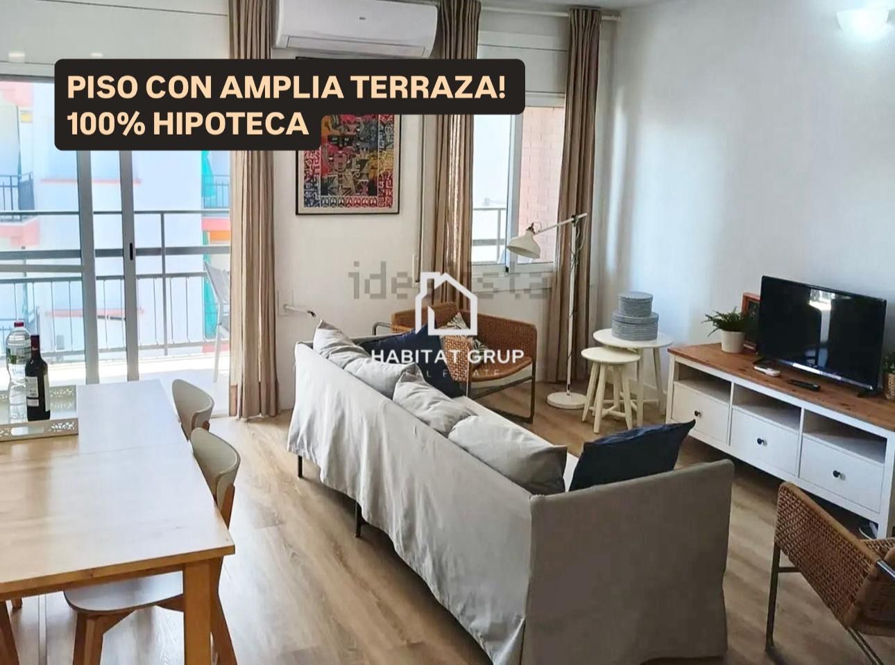 Living room of Flat for sale in Calafell  with Air Conditioner, Heating and Terrace