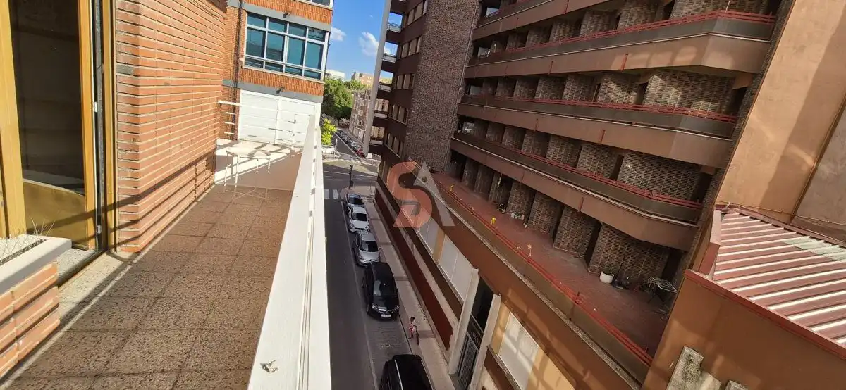 Balcony of Flat for rent in Valladolid  with Heating, Terrace and Furnished