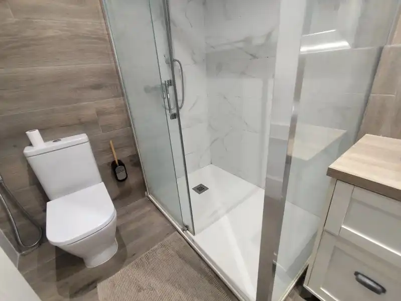 Baño de Apartamento en venta en Cullera con Aire acondicionado, Calefacción y Parquet