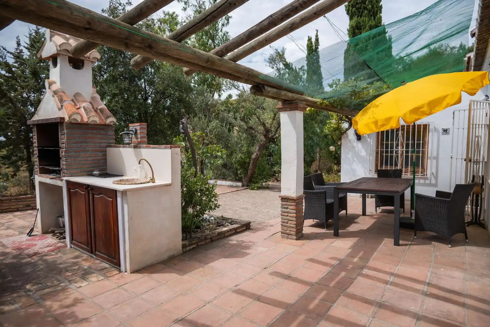 Garden of Houses for sale in Canillas de Albaida  with Air Conditioner, Private garden and Terrace