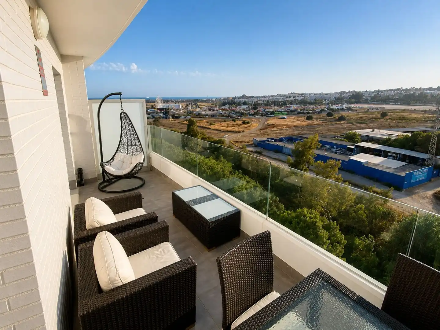 Terrace of Apartments for rent in Marbella  with Air Conditioner, Heating and Terrace