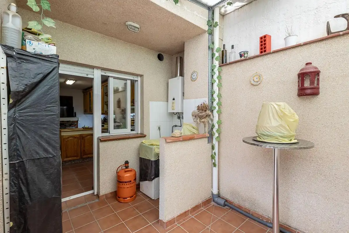 Cocina de Casa adosada en venta en Alhendín con Calefacción, Terraza y Balcón