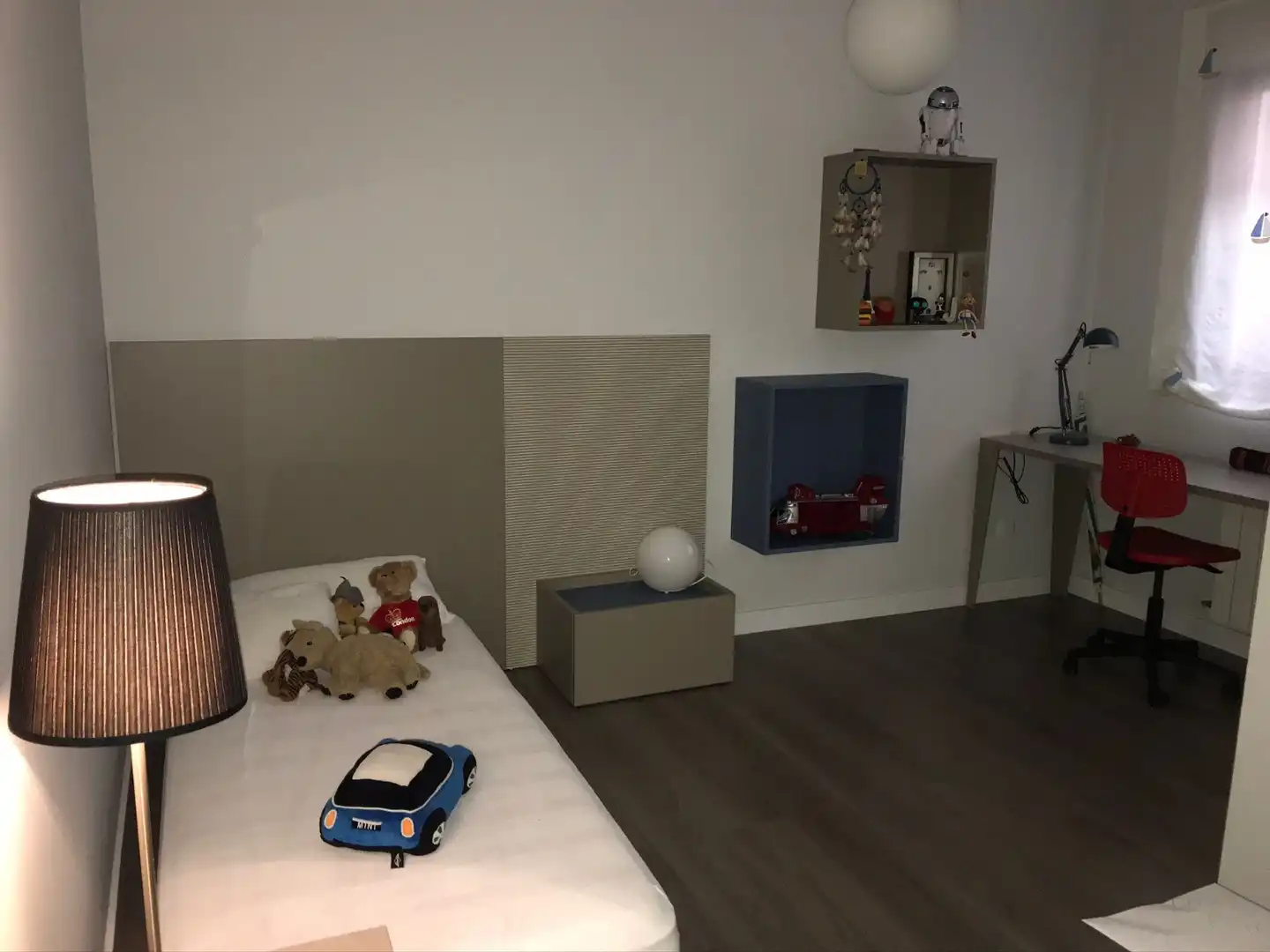 Dormitori de Apartament de lloguer en Murcia amb Aire condicionat, Calefacció i Terrassa