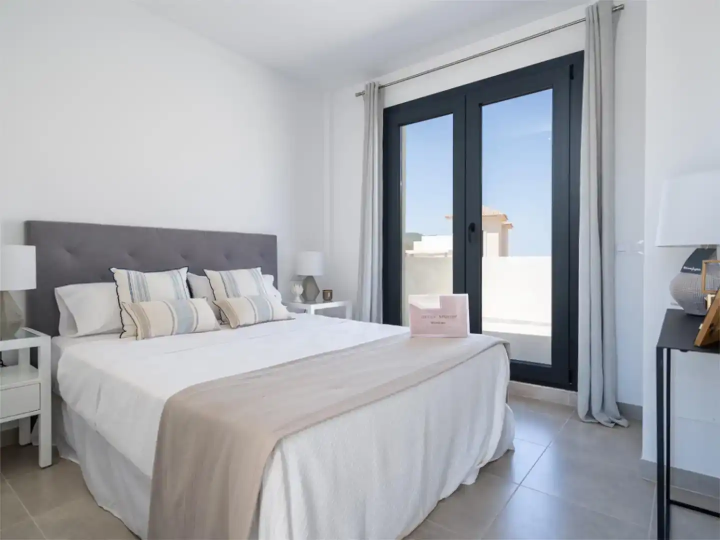 Dormitori de Casa adosada en venda en Manacor amb Aire condicionat, Piscina i Balcó