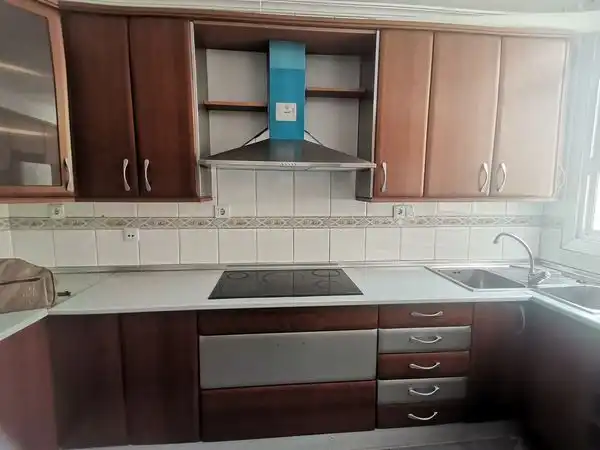 Cocina de Ático para compartir en Almería con Terraza, Amueblado y Horno