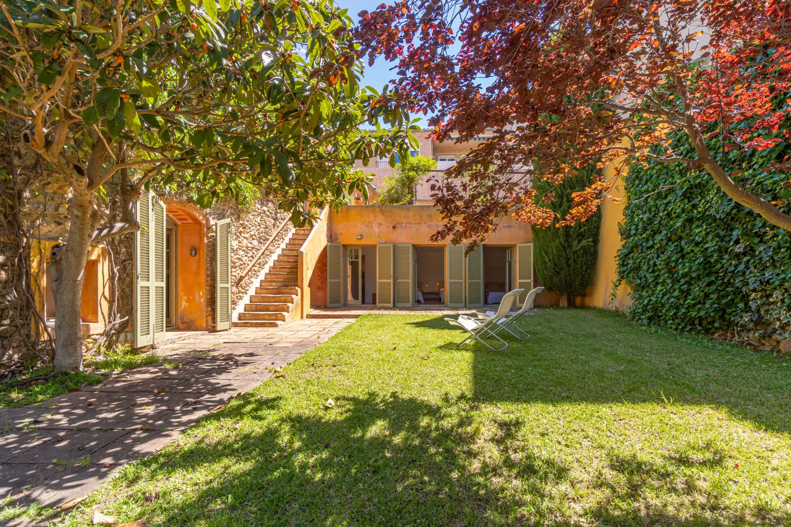 Jardí de Casa o xalet en venda en Palau-saverdera amb Aire condicionat, Jardí privat i Terrassa