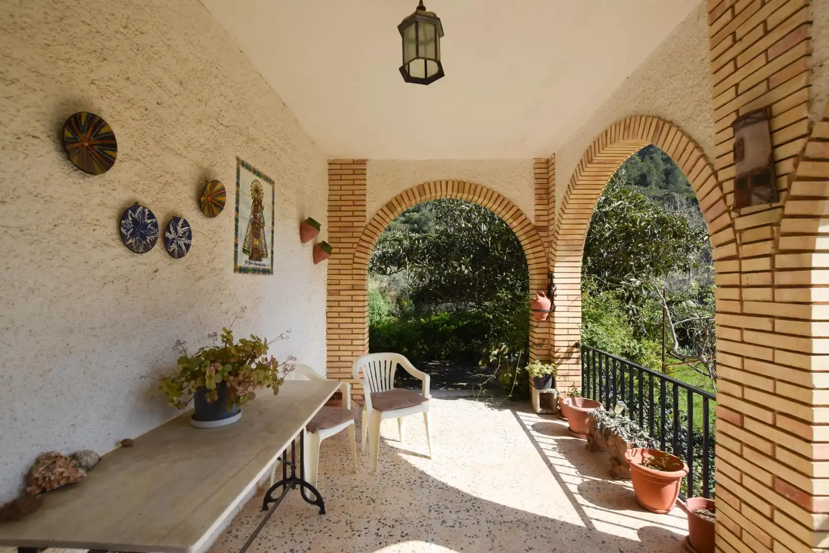 Terrassa de Casa o xalet en venda en Alfara de Carles amb Terrassa, Traster i Piscina