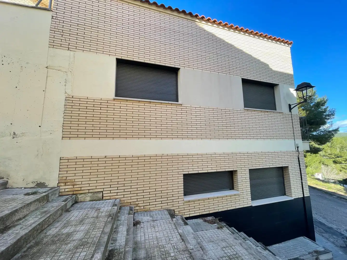Vista exterior de Casa adosada en venta en La Pobla de Montornès  