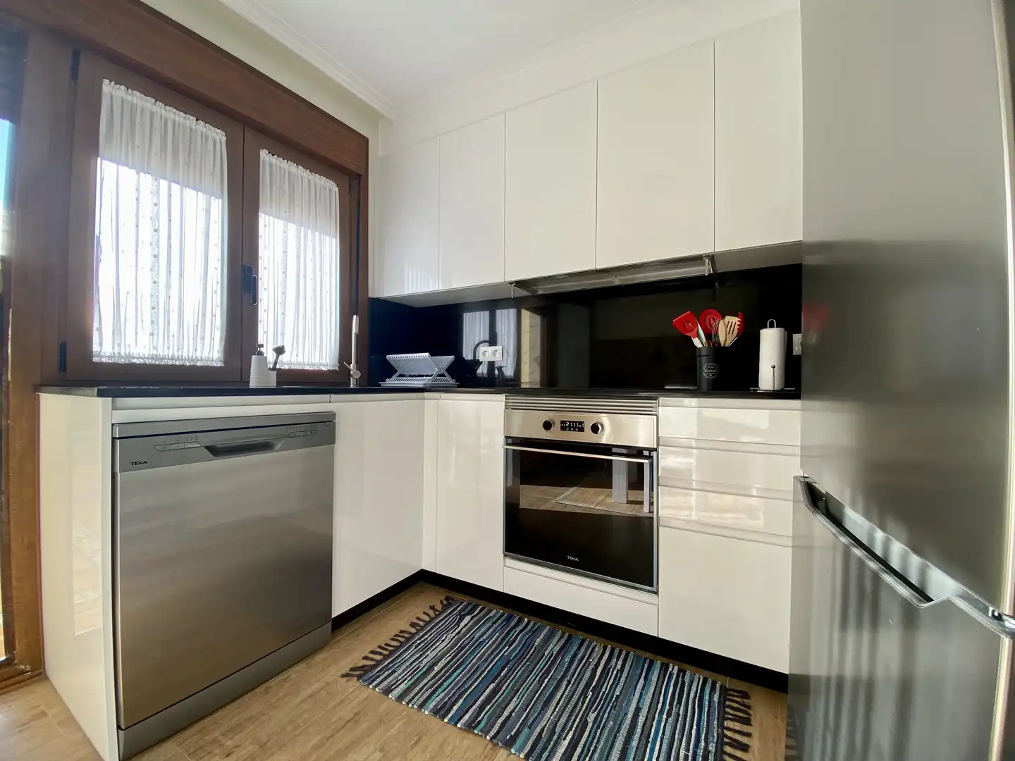 Cocina de Casa o chalet de alquiler en O Grove   con Amueblado, Horno y Lavadora