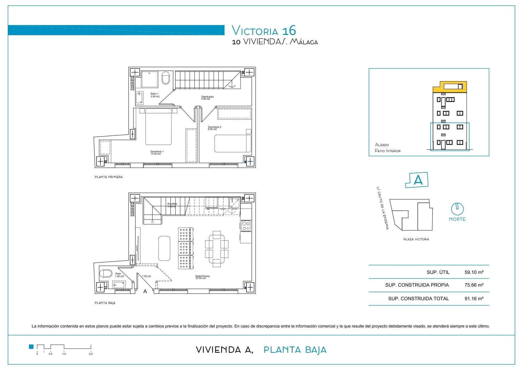 Duplex for sale in Málaga Capital  with Air Conditioner, Heating and Terrace