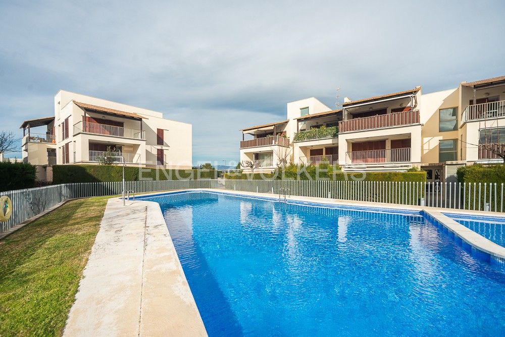 Swimming pool of Apartment for sale in San Jorge / Sant Jordi  with Air Conditioner, Heating and Private garden