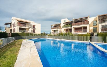 Swimming pool of Apartment for sale in San Jorge / Sant Jordi  with Air Conditioner, Heating and Private garden