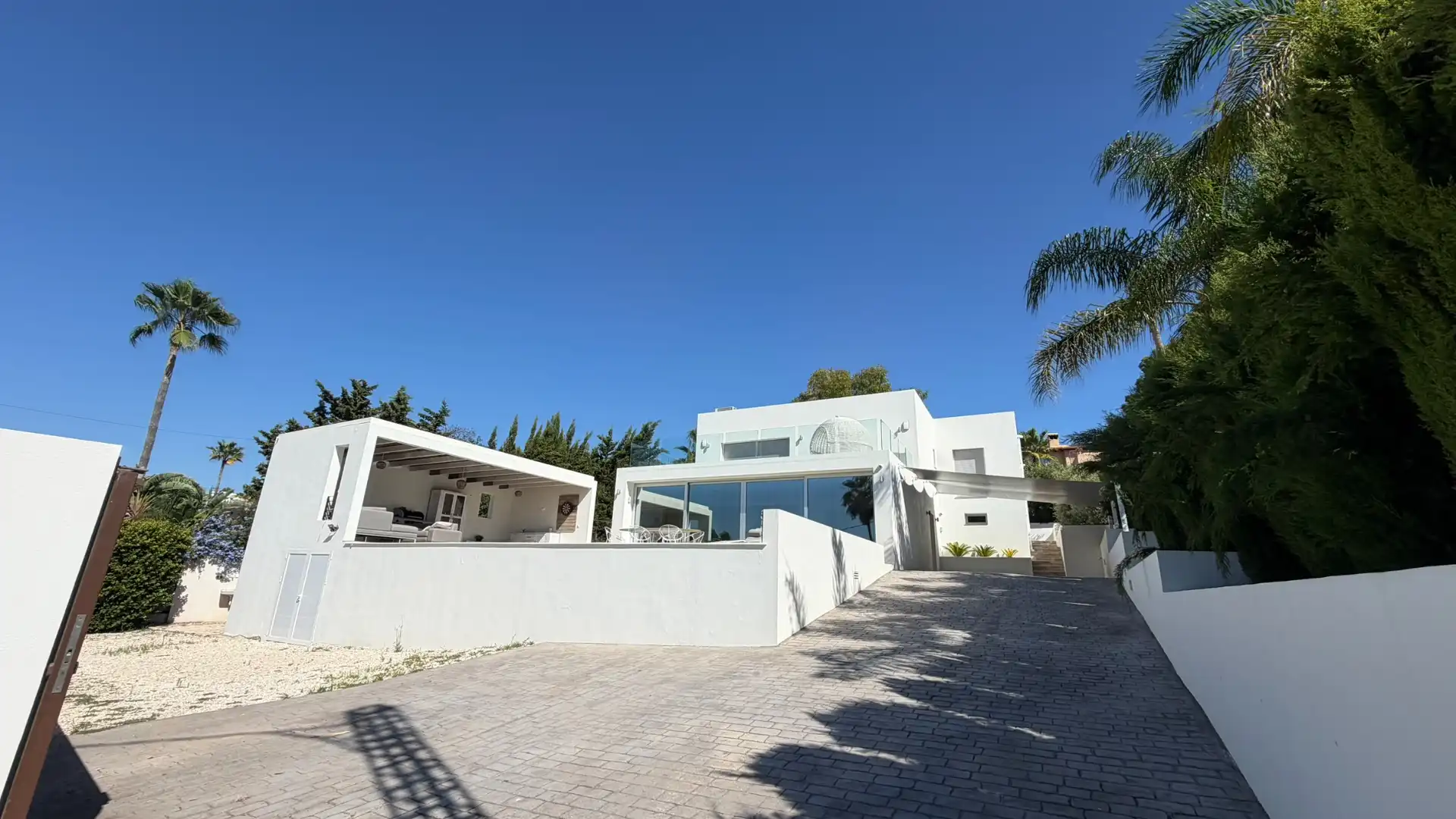 Exterior view of Houses for sale in Moraira  with Air Conditioner, Heating and Private garden