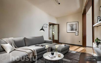 Living room of Flat for sale in Badalona  with Air Conditioner