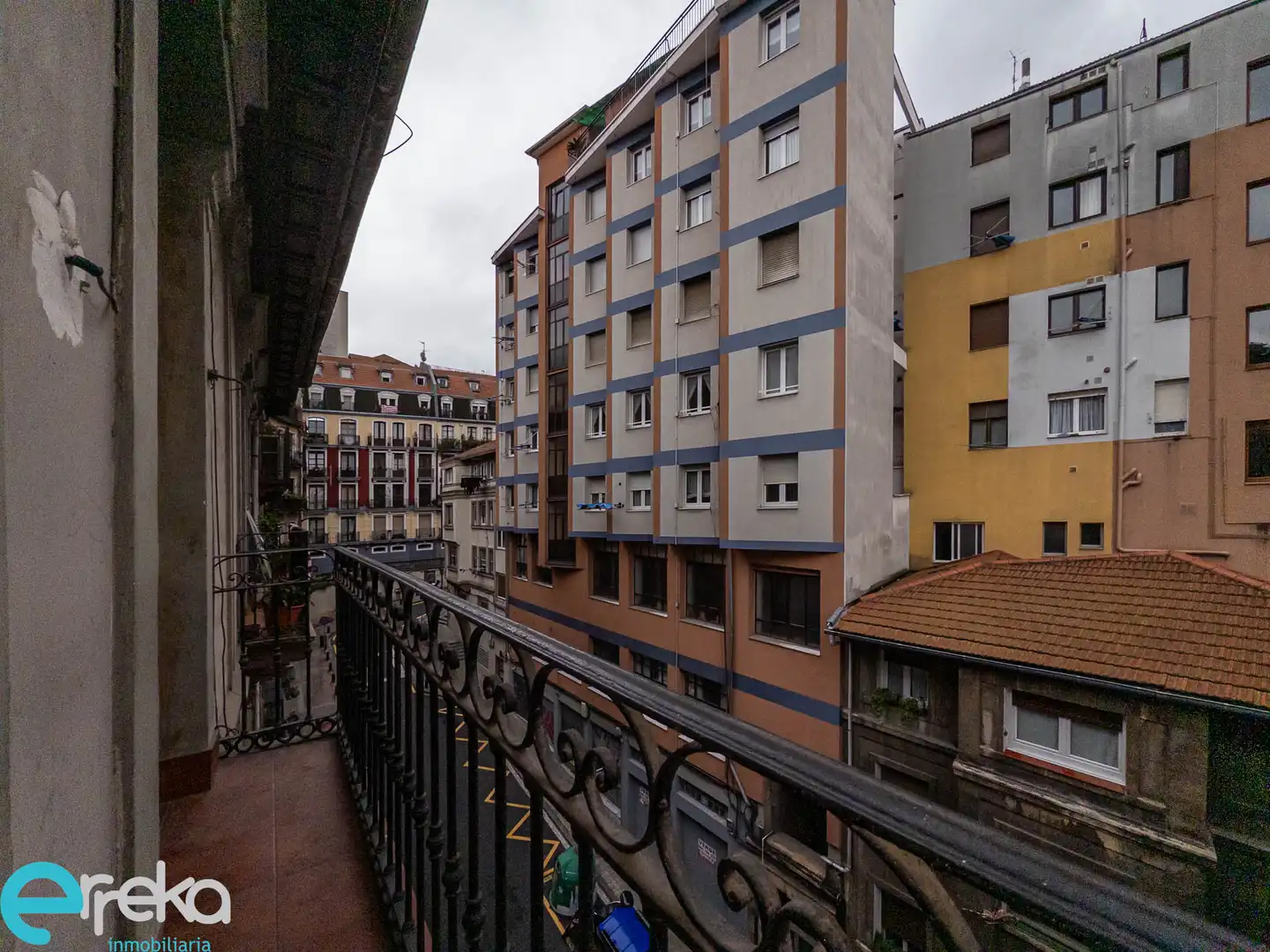 Balcony of Flat for sale in Bilbao   with Air Conditioner, Heating and Furnished